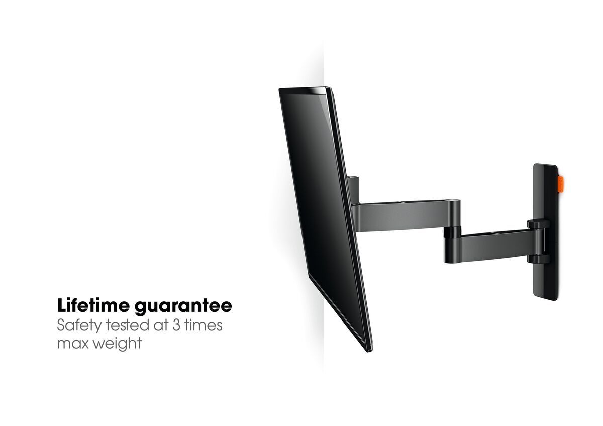 Vogel S Wall 3145 Schwenkbare Tv Wandhalterung Schwarz