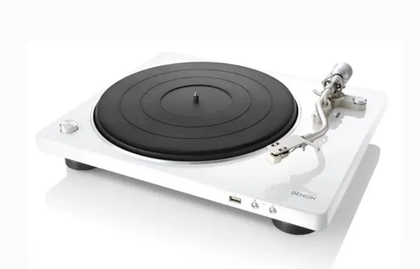 Denon DP-450USB HiFi-Plattenspieler USB-Aufnahme Weiß
