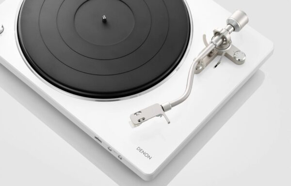 Denon DP-450USB HiFi-Plattenspieler USB-Aufnahme Weiß – Bild 2