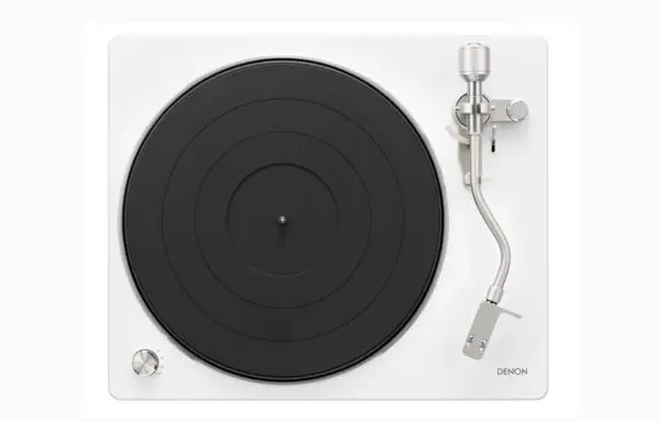 Denon DP-450USB HiFi-Plattenspieler USB-Aufnahme Weiß – Bild 3