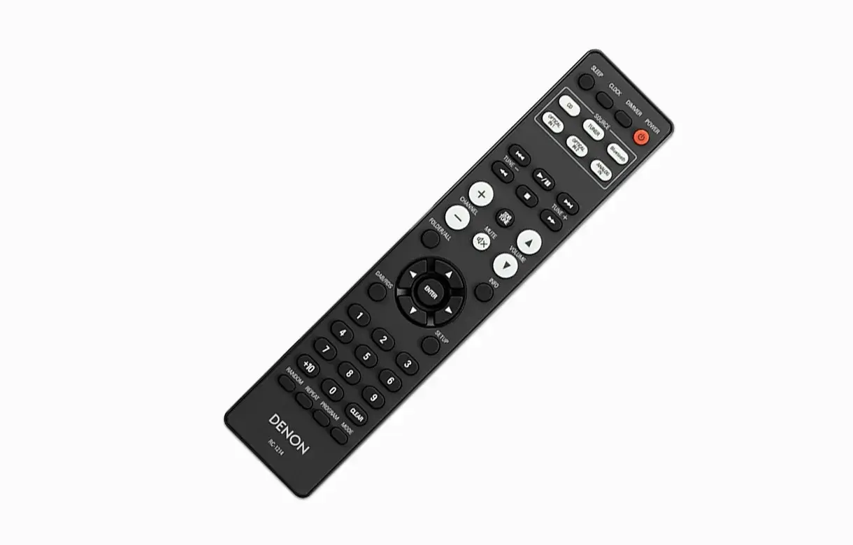 Denon RCD-M41DAB - Mini-HiFi-System Silber CD Bluetooth DAB+ ohne Lautsprecher – Bild 3