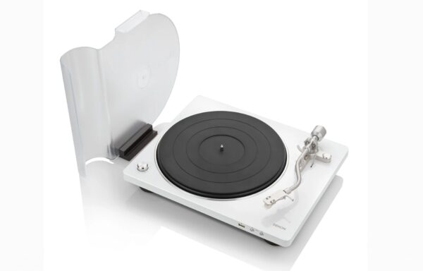 Denon DP-450USB HiFi-Plattenspieler USB-Aufnahme Weiß – Bild 4