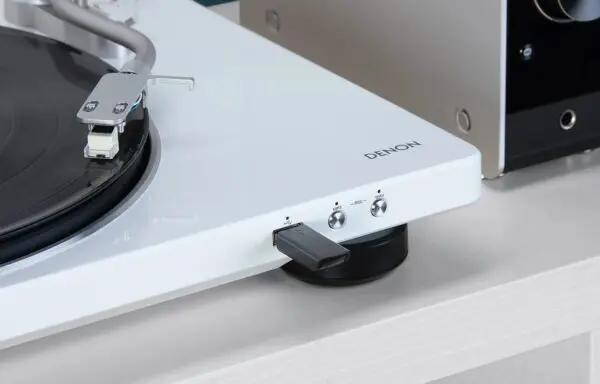Denon DP-450USB HiFi-Plattenspieler USB-Aufnahme Weiß – Bild 6