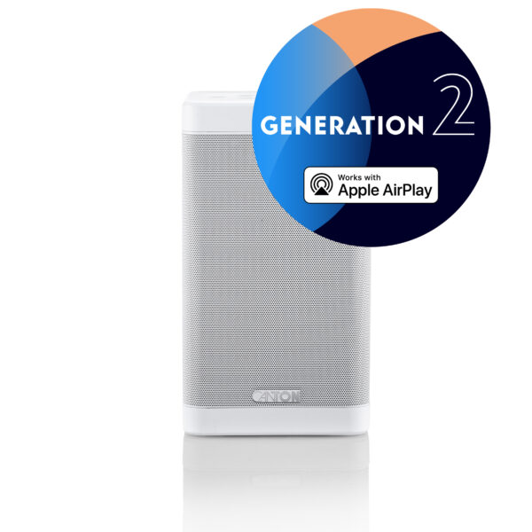 Canton Soundbox 3 Lautsprecher weiß Multiroom 120W Airplay 2
