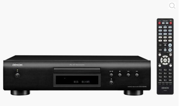 Denon DCD-600NE CD-Spieler schwarz 192kHz/32 Bit Ultrapräzisions-DA-Wandler