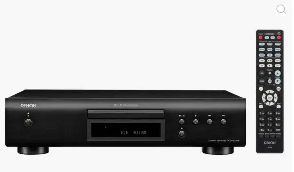 Denon DCD-600NE CD-Spieler schwarz 192kHz/32 Bit Ultrapräzisions-DA-Wandler