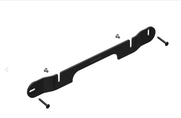 Sonos Wandhalterung schwarz für Ray Soundbar
