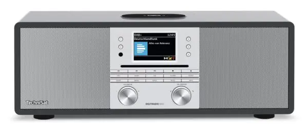 TechniSat DigitRadio 650 anth/si DAB+/ UKW/Internetradio m. CD-Player u. Bluetooth 0002/3980