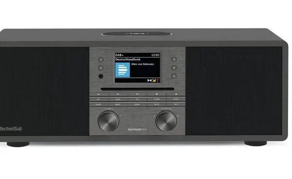 TechniSat DigitRadio 650 anthrazit DAB+/ UKW/Internetradio m. CD-Player u. Bluetooth 0000/3980