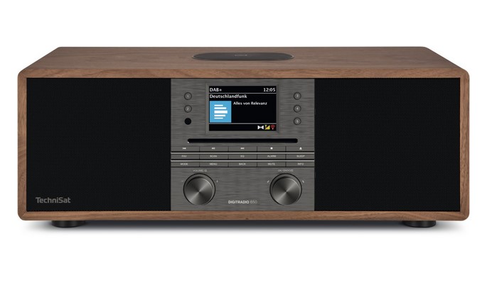 TechniSat DigitRadio 650 Nussbaum/ Anthrazit DAB+/ UKW/Internetradio m. CD- Player u. Bluetooth 0003/3980 - Atlas Vision Store München - Der TV  Fachhändler des Jahres 2017 Video Magazin