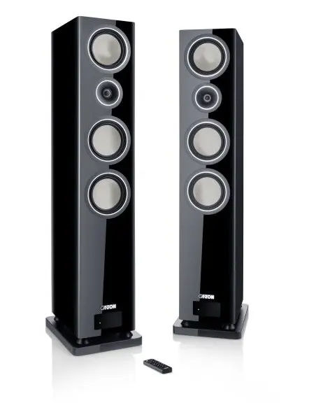 Canton Smart Townus 8 schwarz Wireless Aktiv Lautsprecher Set
