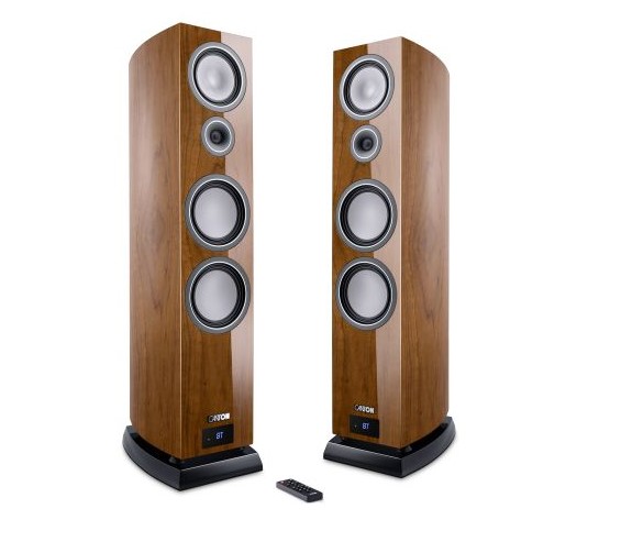 Canton Smart Vento 9 S2 Nussbaum Wireless Aktiv-Lautsprecher Set