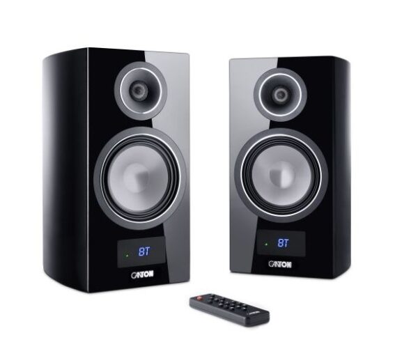 Canton Vento 3 S2 schwarz Wireless Aktiv Lautsprecher Set