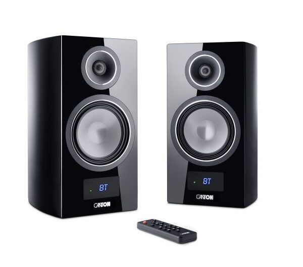 Canton Vento 3 S2 schwarz Wireless Aktiv Lautsprecher Set