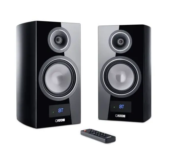 Canton Vento 3 S2 schwarz Wireless Aktiv Lautsprecher Set