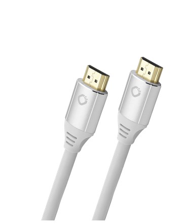 Oehlbach Black Magic MKII Ultra High Speed Kabel HDMI Kabel 5,00m weiss