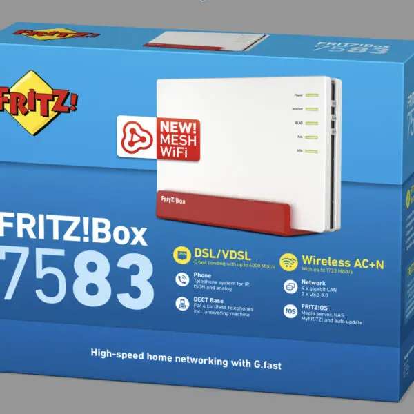 AVM 20002847 FRITZ!Box 7583 WLAN 2xS0 VDSL