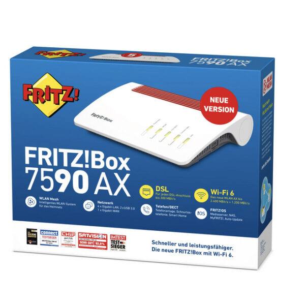 AVM FRITZ!Box 7590 AX v2 Highspeed m.Wi-Fi6 20002998