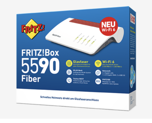 AVM 20002981 FRITZ!Box 5590 Fiber