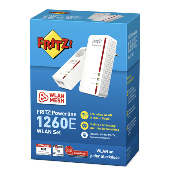 AVM 20002795 FRITZ!Powerline 1260E WLAN - Set