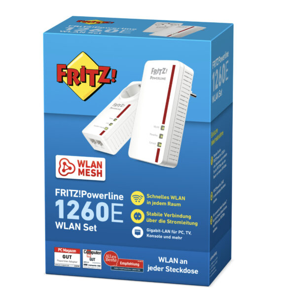 AVM 20002795 FRITZ!Powerline 1260E WLAN - Set