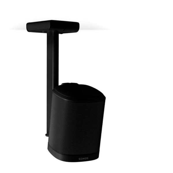 Flexson FLXS1CM1021 Deckenhalter für 1x Sonos One/One SL Schwarz
