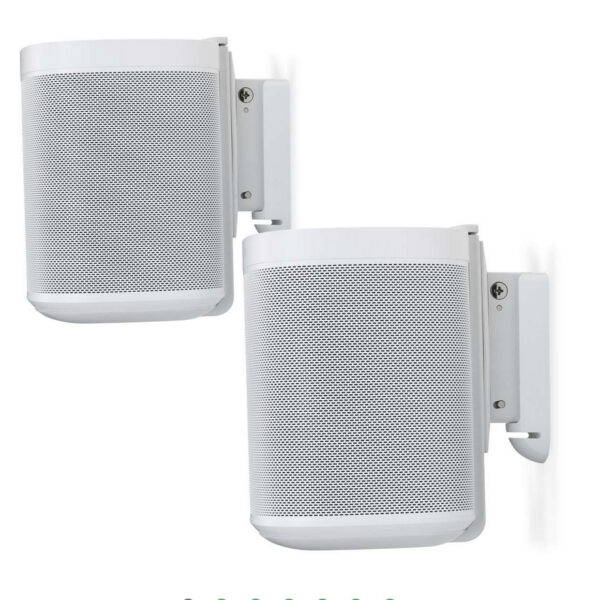 Flexson FLXS1WM2011 2x Wandhalter für Sonos One, OneSL oder Play:1 Weiss