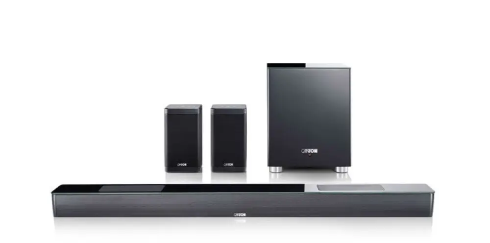 Canton Paket Heimkino | Smart 10 Soundbar + Soundbox 3 + Smart Sub 8 schwarz
