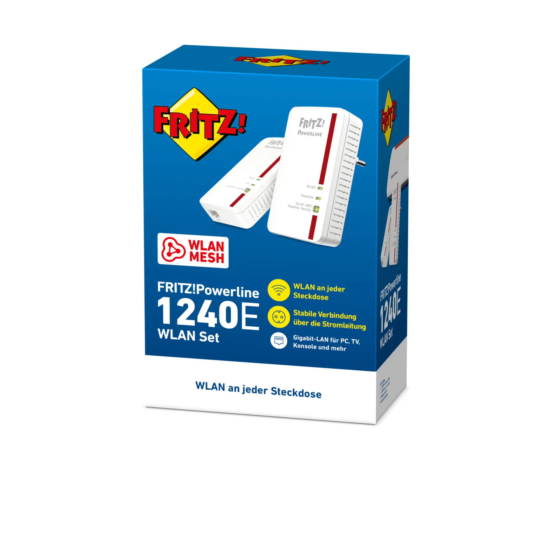 AVM 20002745 FRITZ!Powerline 1240E WLAN-Set