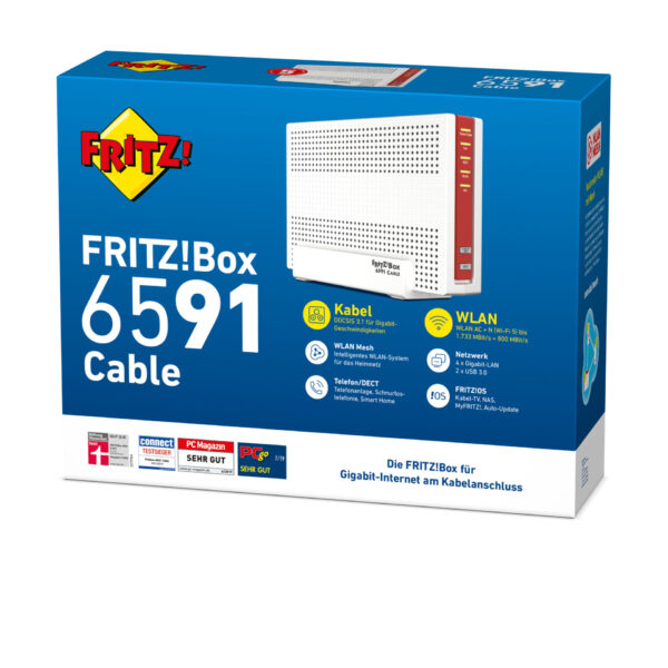 AVM 20002857 FRITZ!Box 6591 Cable