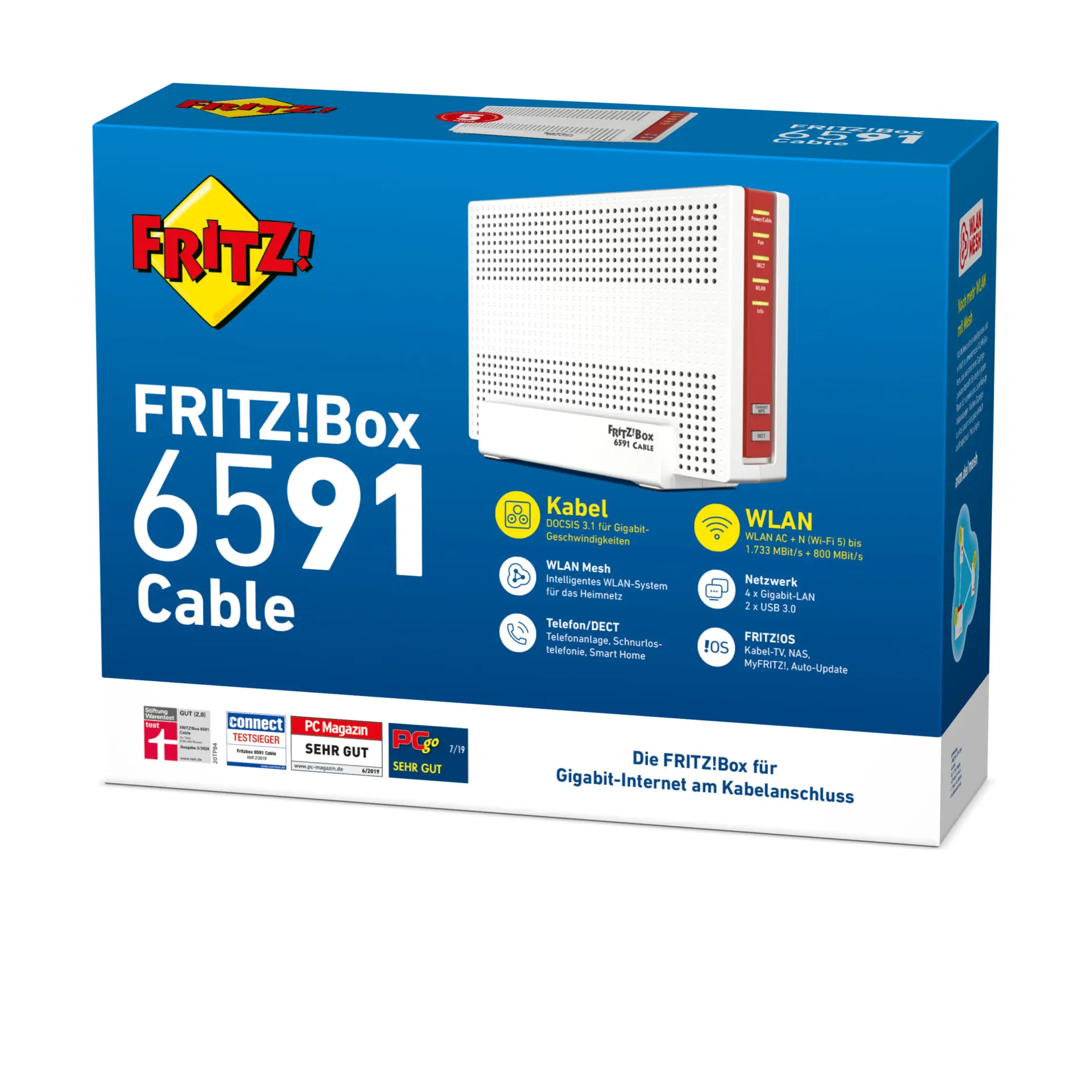 AVM 20002857 FRITZ!Box 6591 Cable