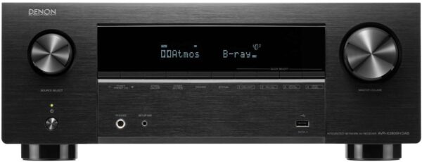 Denon AVR-X2800H DAB schwarz | 7.2-Kanal 8K-AV-Receiver