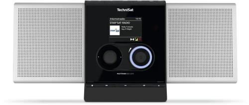 TechniSat MultyRadio 600 CD IR si/sw DAB+/UKW/Internet-Radio mit CD-Player