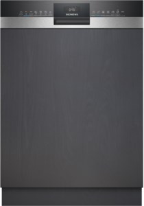 SIEMENS SN53ES1VBE Edelstahl - Teilintegrierbarer 60 cm Geschirrspüler