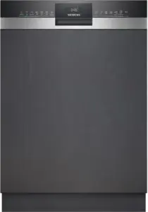 SIEMENS SN53ES1VBE Edelstahl - Teilintegrierbarer 60 cm Geschirrspüler