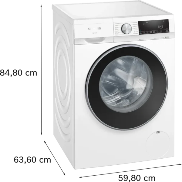 SIEMENS iQ500 Waschmaschine, Frontlader 9 kg 1400 U/min. WG44G10G0 – Bild 6