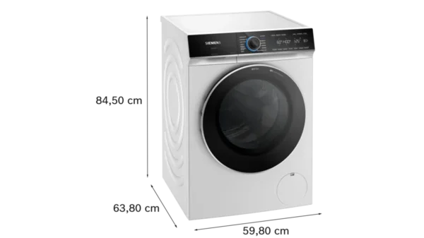 SIEMENS WG44B20G0, iQ700 Waschmaschine, Frontlader 9 kg 1400 U/min. – Bild 6