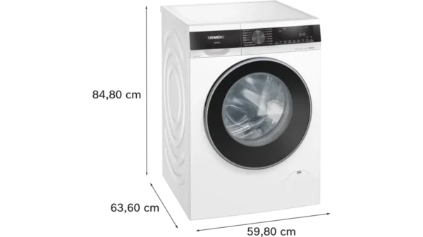 SIEMENS WG44G21G0, iQ500 Waschmaschine, Frontlader 9 kg 1400 U/min. – Bild 6