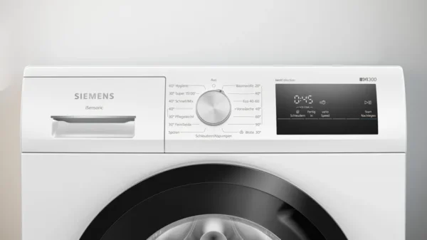 SIEMENS WM14N0G3, iQ300 Waschmaschine, Frontlader 7 kg 1400 U/min. – Bild 3