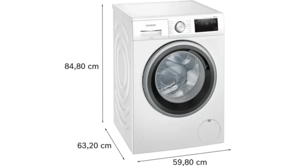 SIEMENS WM14URG0, iQ500 Waschmaschine, Frontlader 9 kg 1400 U/min. – Bild 6