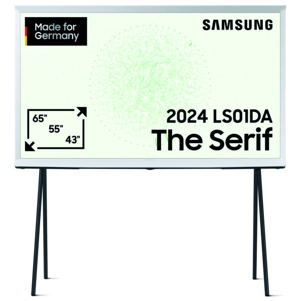 SAMSUNG GQ43LS01DAUXZG - 43" QLED 4K LS01DA The Serif 2024