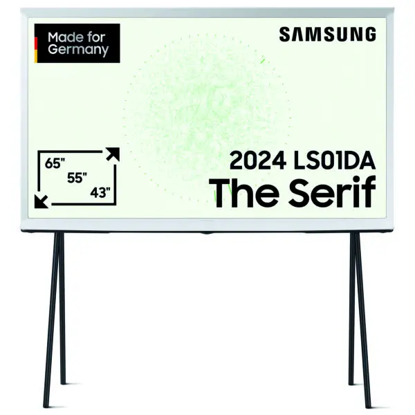 SAMSUNG GQ43LS01DAUXZG - 43" QLED 4K LS01DA The Serif 2024