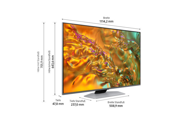 Samsung GQ50Q80DATXZG - 50 Zoll QLED 4K Smart TV – Bild 4