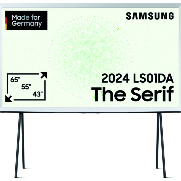 SAMSUNG GQ65LS01DAUXZG - 65" QLED 4K LS01DA The Serif 2024