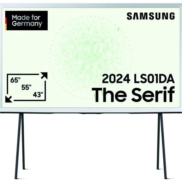 SAMSUNG GQ65LS01DAUXZG - 65" QLED 4K LS01DA The Serif 2024