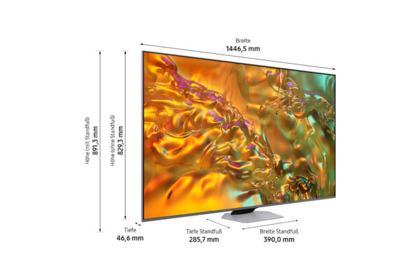 Samsung GQ65Q80DATXZG - 65 Zoll QLED 4K Smart TV – Bild 4