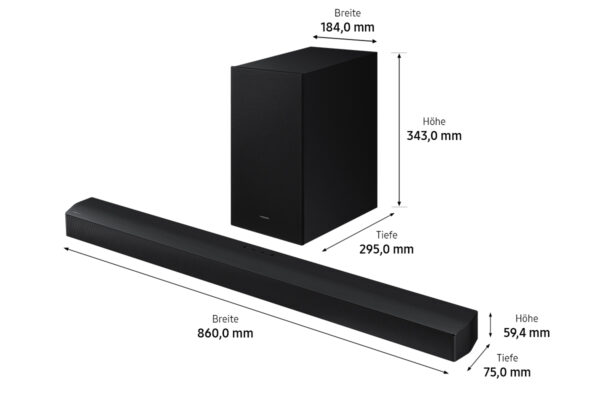 Samsung HW-B660GD - 5.1 Kanal B-Soundbar aus 2024 – Bild 4