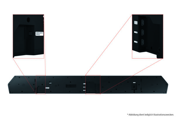 Samsung HW-Q995GD/ZG - 11.1.4 Kanal Premium Q-Soundbar Dolby Atmos – Bild 4