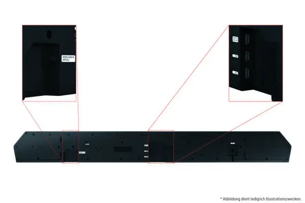 Samsung HW-Q995GD/ZG - 11.1.4 Kanal Premium Q-Soundbar Dolby Atmos – Bild 4