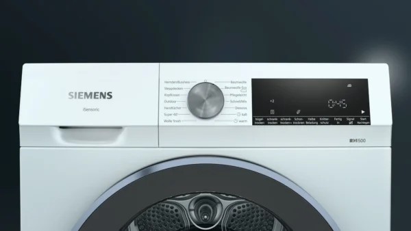 SIEMENS  WQ41G20G0, iQ500, Wärmepumpen-Trockner, 9 kg – Bild 3